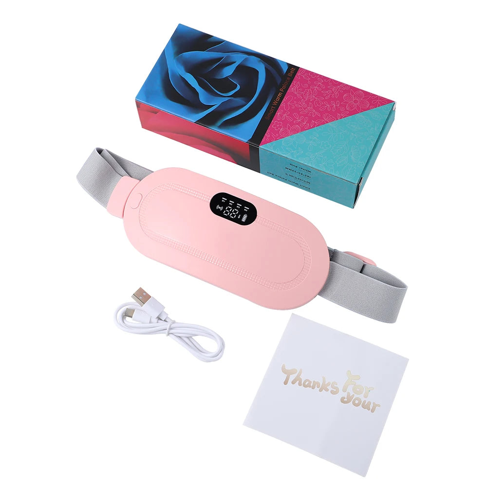 Period Cramp Relief Massager & Heating Pad