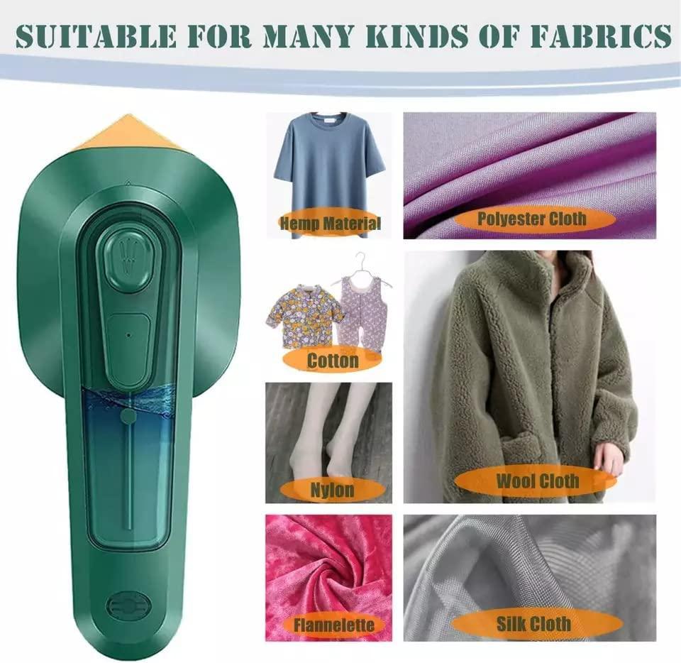 Micro Portable Steam Iron | Mini Ironing Machine for Clothes | Supports Dry and Wet Ironing | Garment Steamer for Home & Travel - Perfect for Gifting