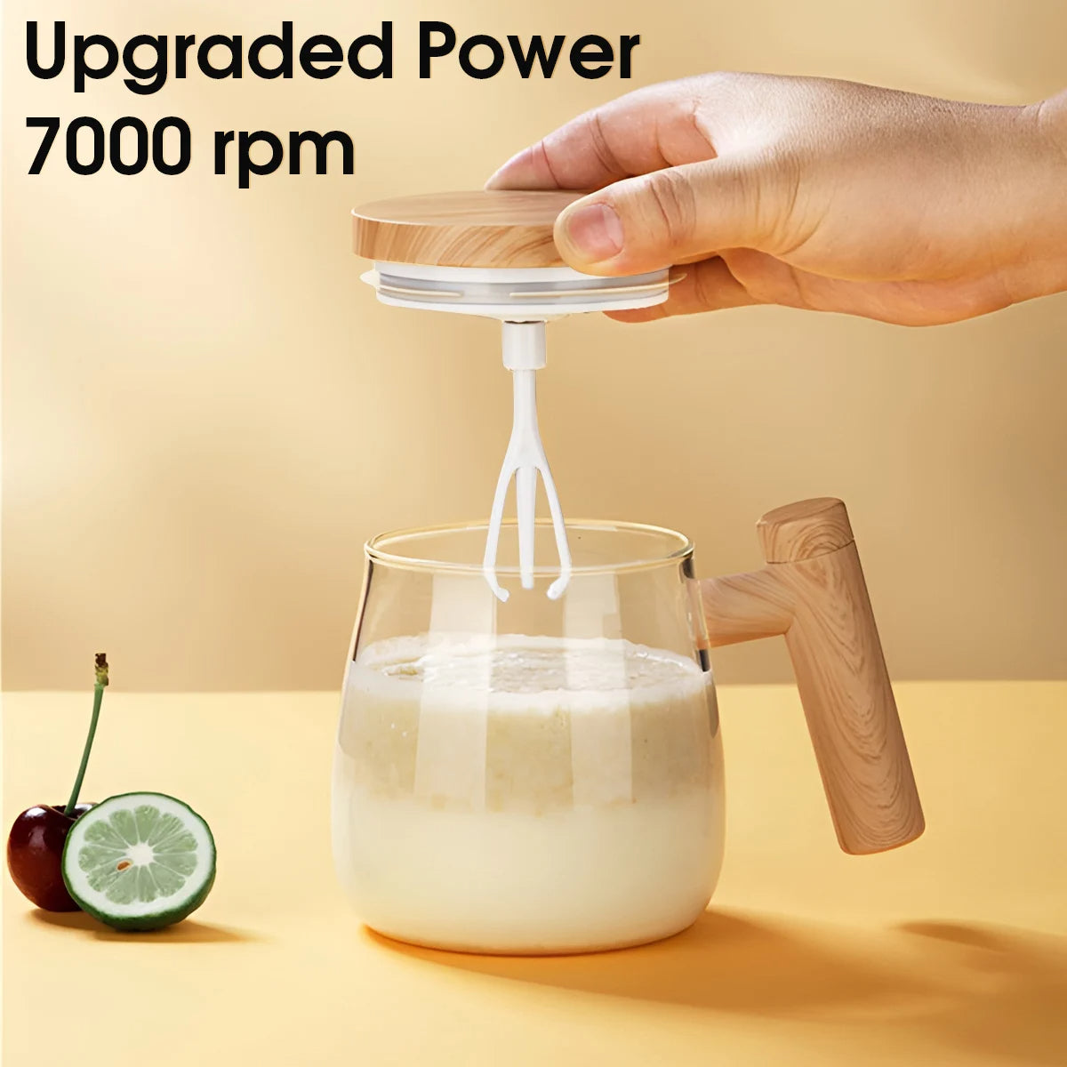 New Self Stirring Mug – 400ML USB Rechargeable High-Speed Mixing Cup
