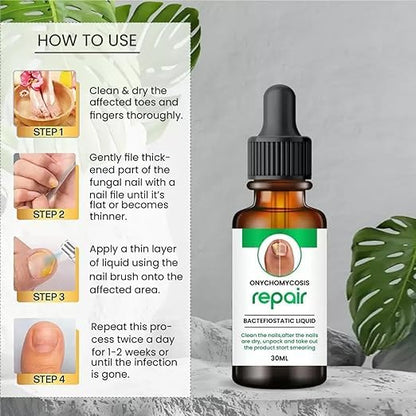 Nail Serum For Complete Nail Protection, Long healthy & fungus free nails ( pack of 2 )