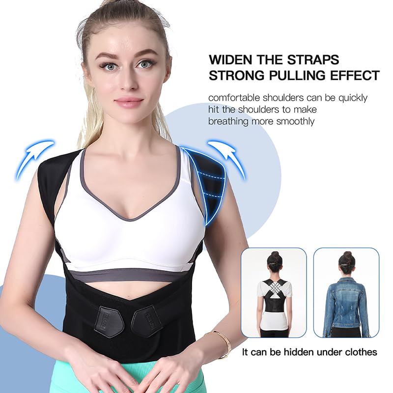 Adjustable Back Posture Corrector/ Slouching Relieve Pain Belt Women Men