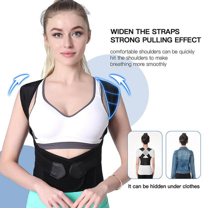 Adjustable Back Posture Corrector/ Slouching Relieve Pain Belt Women Men