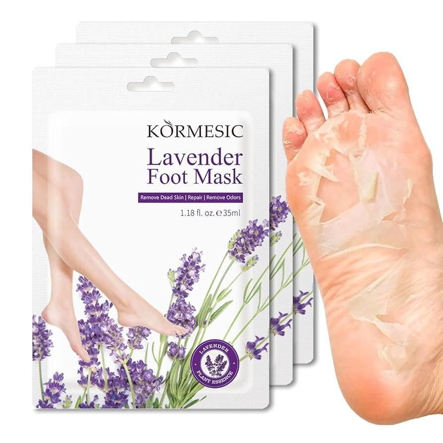 Moisturizing Lavender Foot Mask Repair Revitalize Exfoliating For Feet Spa Pedicure Exfoliant Skin Care