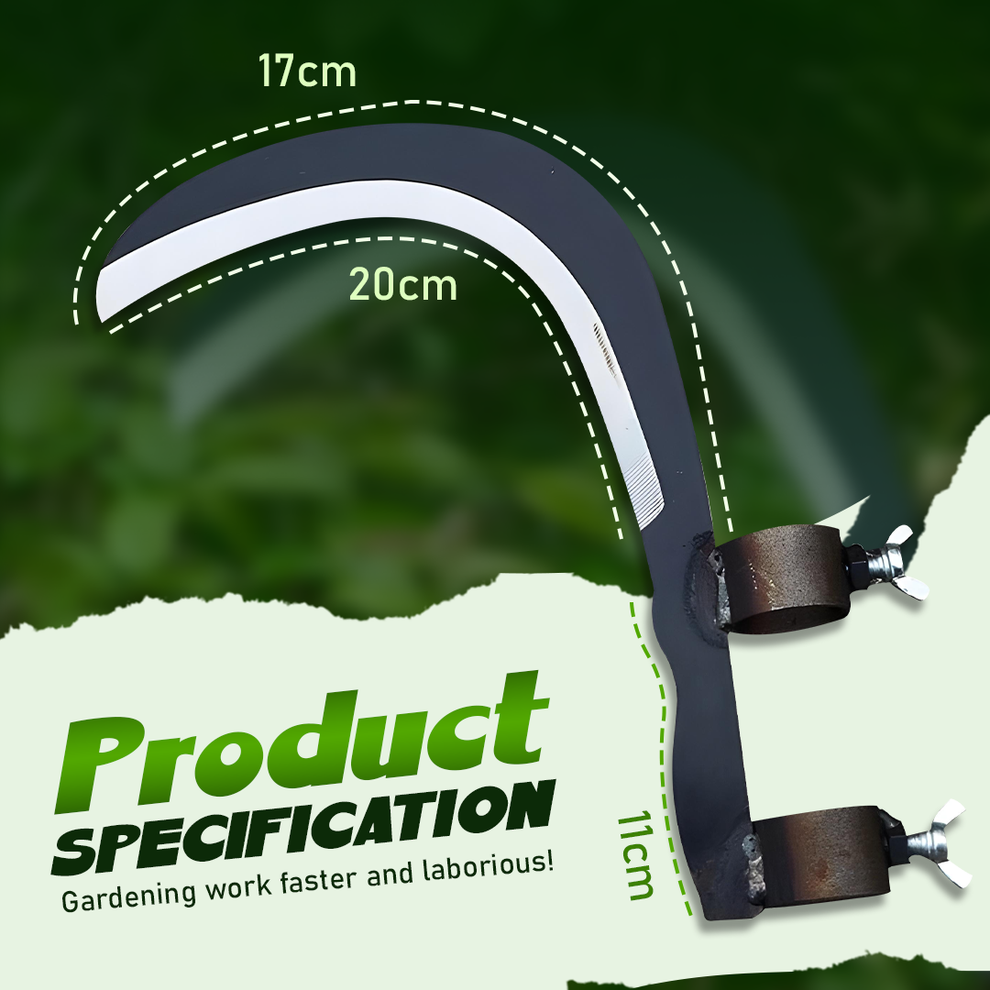 Portable Grass Sickle Cutter Head – Trim Grass Like a Pro!