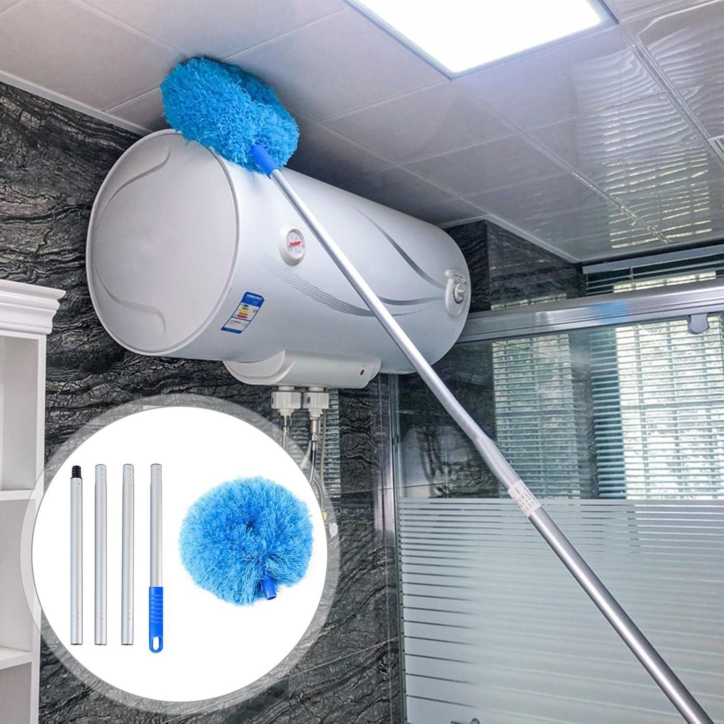 Multi-Purpose Washable Extendable Ceiling Fan Cleaner Duster
