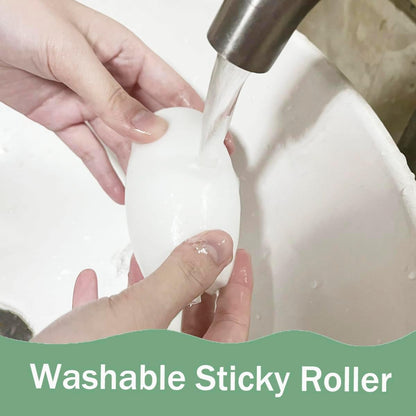 Reusable Lint Roller Ball – Extra Sticky, Washable &amp; Travel-Friendly (Green)