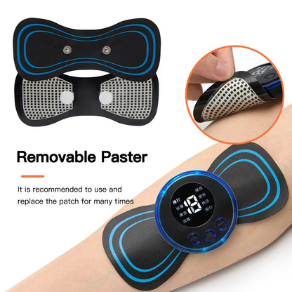 Foot Massager & Neck Massager Combo - Pin Relif Complete EMS Massage Kit